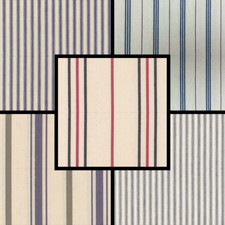 100% Egyptian Cotton Fabric Material Ticking Anti Microbial Upholstery Craft FR