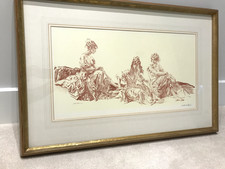 William Russell Flint Reproduction Signed Print