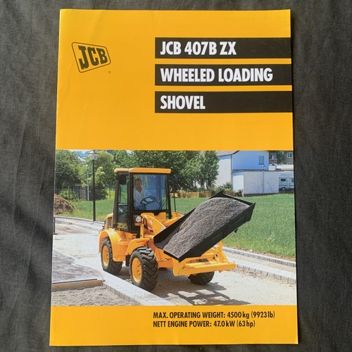 Jcb 407b wheeled loading - jcb,