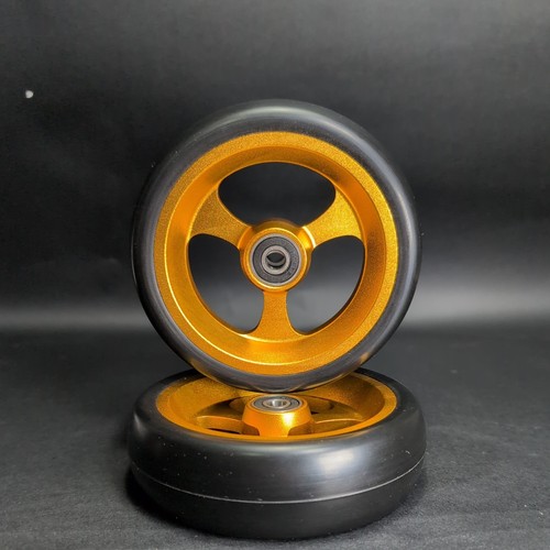 Front casters solid wheelchair - front,