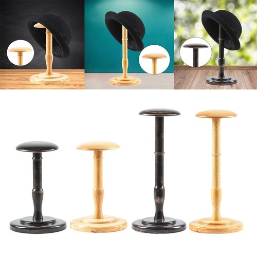 Hat display stand wooden - hat,
