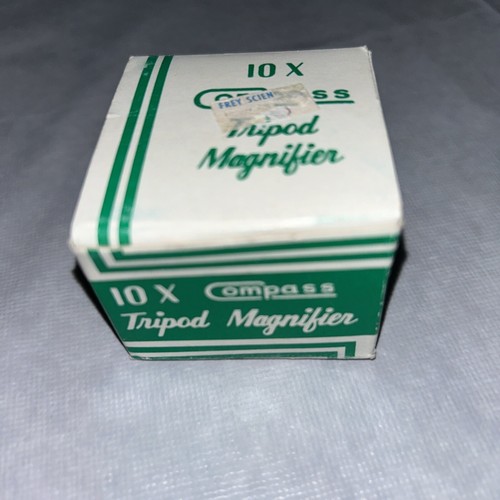 Vintage compass 10x - compass, tripod