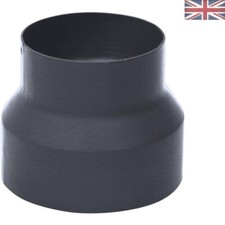 Premium Chimney Pipe Reducer 150-130 mm with Senotherm Coating for Safe Exhaust