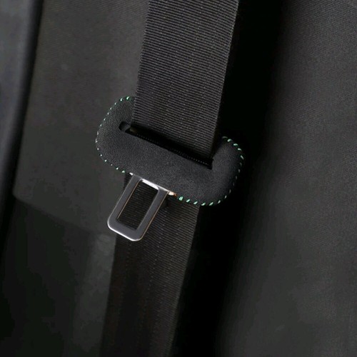 Suede car seat belt - suede,