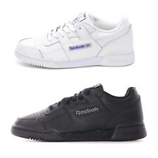 Men's Reebok Workout Plus Black White Trainers Vintage 5.5 6 7.5 & 10.5
