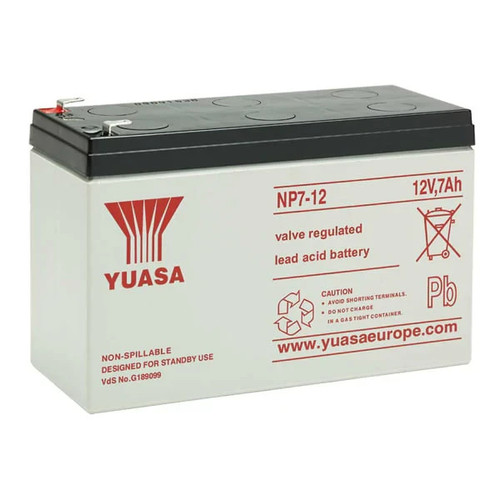 Yuasa 12v 7ah sealed - 12v,