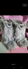 Grey Roxy Life Faux Fur Yeti