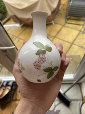 Wedgwood Bone China Vase Wild