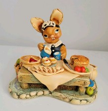 Pendelfin The buffet, rabbits, Boxed Collectables, Mint.