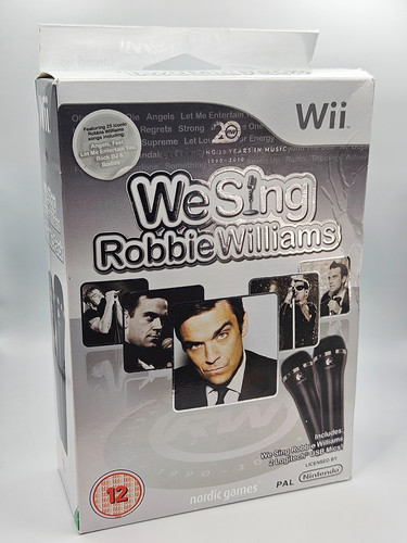 Nintendo wii sing - sing, robbie