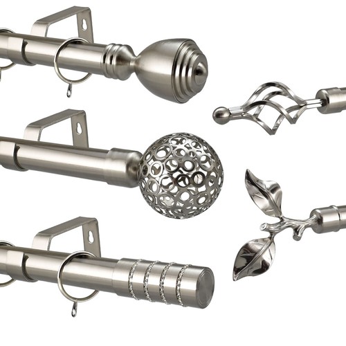 Custom curtain pole fixed - pole,