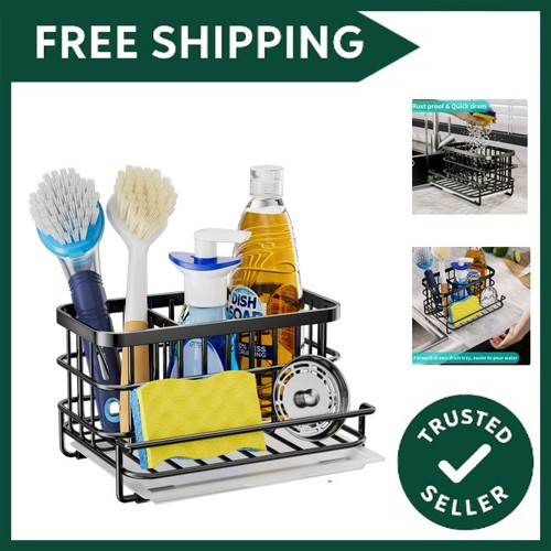 Kitchen sink organiser - sink, black