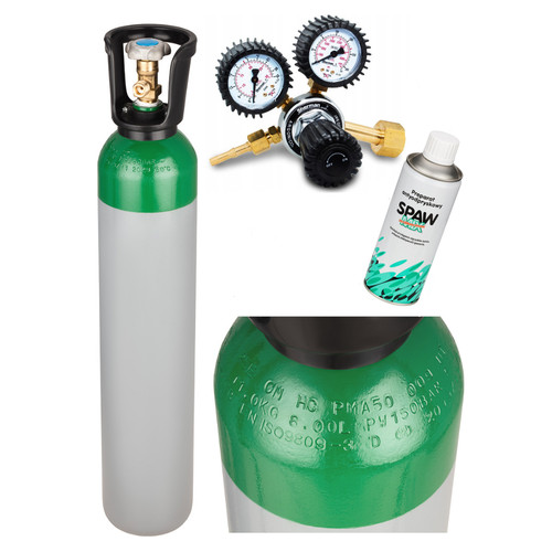 Argon gas bottle - bottle, tig