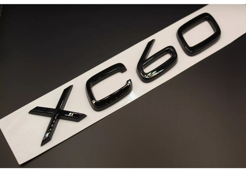 Gloss black rear badge for - ,