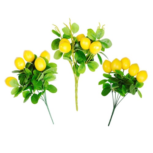 Artificial lemon branch - artificial,