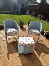 1950's Lloyd Loom style chairs