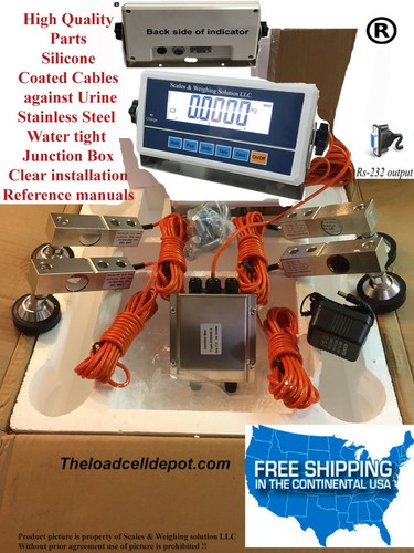 1000lb livestock scale kit for - kit,