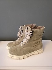 Tamaris Comfort High Top Shoes Size 39eu 5.5uk  Leather