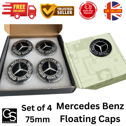 Mercedes 75mm floating - 4x,