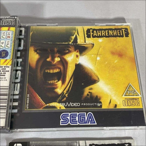 Sega mega fahrenheit rare - cd,