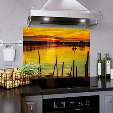 Glass Backsplash Kitchen