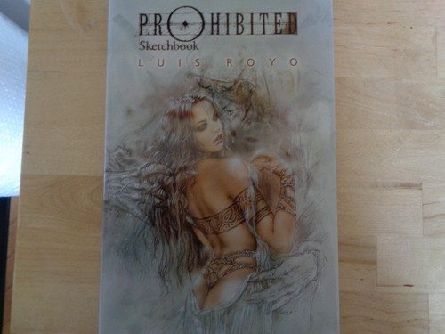 Luis royo prohibited sketchook - royo,