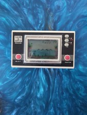 Retro Nintendo Game and Watch Wide Screen Handheld Console Turtle Bridge. Works