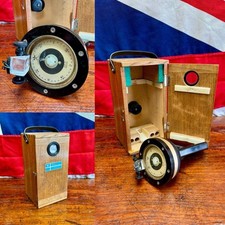 Superb Saura HB-65G Gold Special Hand Bearing Marine Compass & Case.