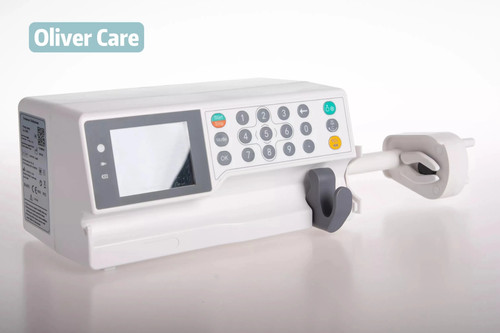 Veterinary syringe pump single - pump,