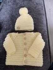 New Hand Knitted Baby Girls