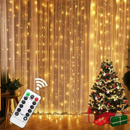 3mx3m led curtain string fairy - 3mx3m,