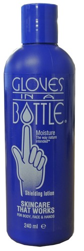 Gloves bottle shielding - bottle,