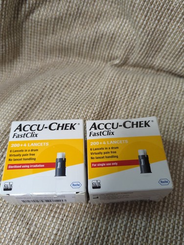 Accu chek fastclix lancets - accu-chek, x