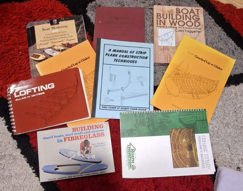 Job lot boat building - *9, books