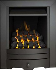 Gas Fire Coal pebbles Replacement log Driftwood Ceramic LPG Bio Ethanol Electric