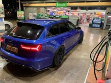 Rear Bumper Carbon Fibre flaps