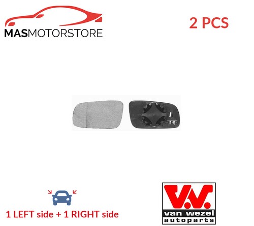 Rear view mirror glass pair - view,