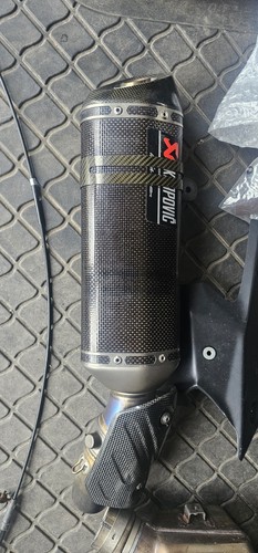 Akrapovic exhaust carbon fibre - exhaust,