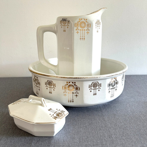 Art deco wash basin - deco,