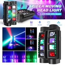 200W LED Laser Light DMX RGB Strobe DJ Party Disco Moving Head Stage Party Light