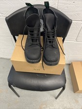 Solovair Men’s Oily Outdoor Combat Ankle Boots Size 9.5 