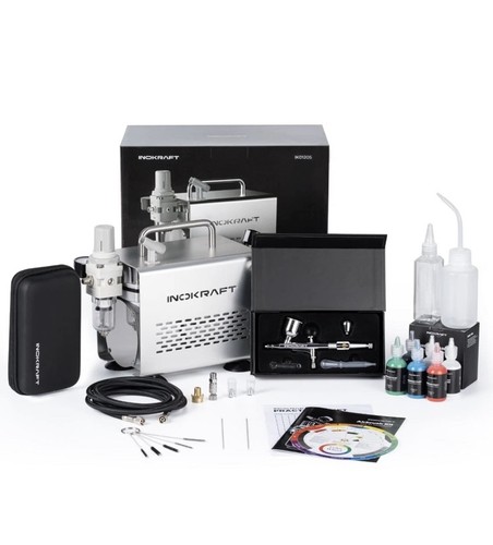 Airbrush kit with air - kit,