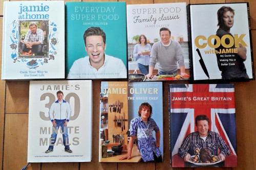 Jamie oliver cook book bundle - oliver,