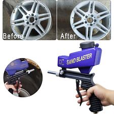Air Sandblasting Gun 90 PSI Handheld Sand Blaster Machine Blasting Tool 600 ml