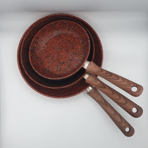 Copper stone pan - piece, set