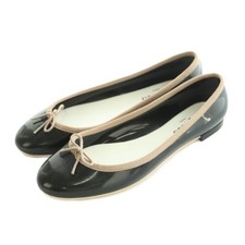 Repetto Ballet Shoes Enamel Ribbon 24.7Cm Black Mocha 51162-1-05686 /Mi Os Ladie