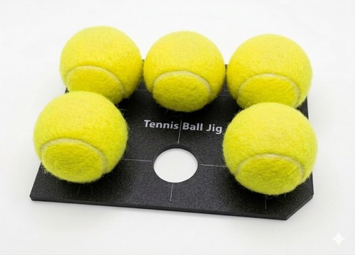 Space tennis ball jig for - 6,