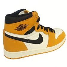 Nike Air Jordan 1 Retro High og Mens Shoes  Trainers DZ5485 701  Yellow Ochre