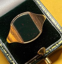 Vintage Men’s Bloodstone 9ct