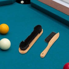 2 Pieces Pool Table Brush Set Billiard Snooker Accessories for Bar Game Room